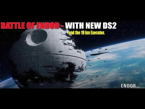 STAR WARS: NEW DEATH STAR 2 in the BATTLE OF ENDOR