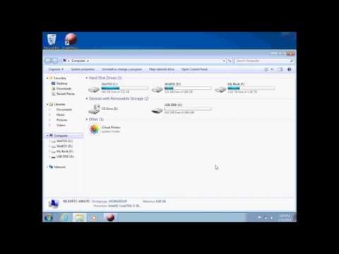 How to copy an embroidery pattern to a USB drive/stick.