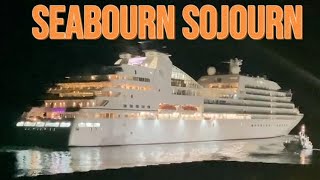 Cruise Ship Seabourn Sojourn transits the Cape Cod Canal 9/15/25