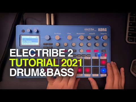 How to Make Drum & Bass on Electribe 2 Step by Step Tutorial 2021