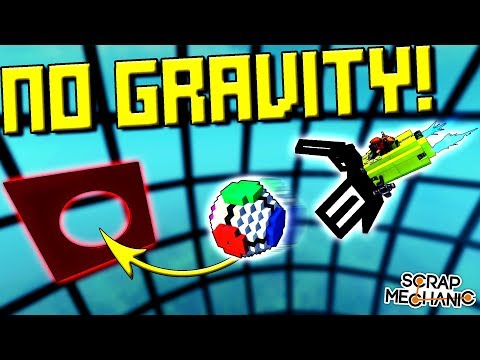 Rocket League Meets Ender's Game! (Zero G) - Scrap Mechanic Multiplayer Monday! Ep 118