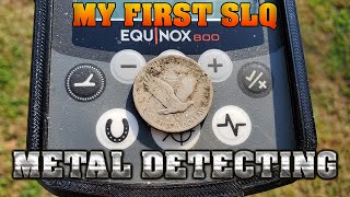 Metal Detecting: Minelab Equinox 800 - My First Standing Liberty Quarter
