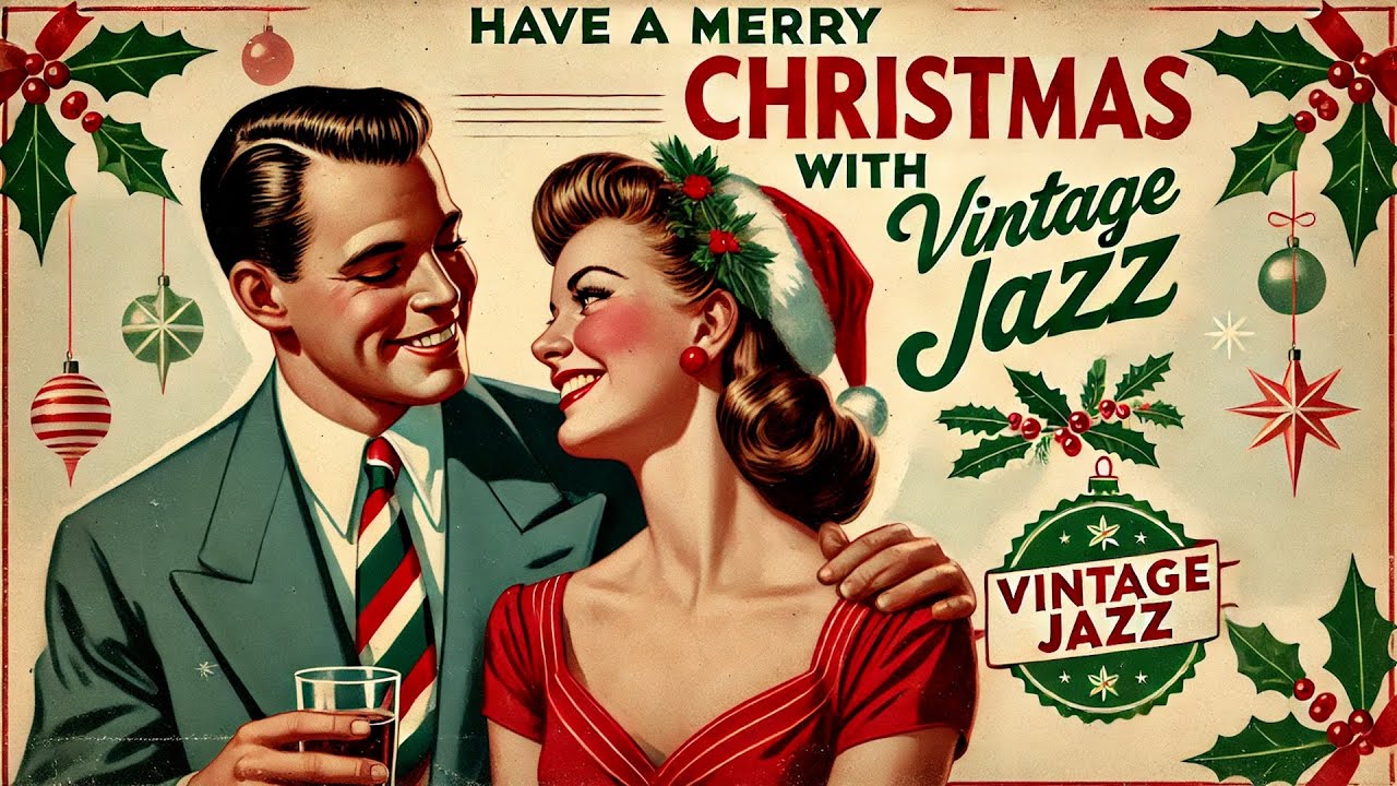 Have a Happy Holiday Season with Vintage 1930s - 1940s Jazz, Big Band Music - Merry Christmas!