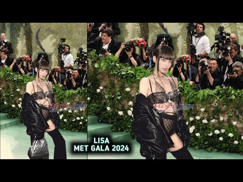 BLACKPINK's Lisa attends the 2024 Met Gala in New York