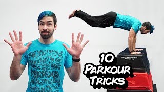 10 Parkour Tricks for Beginners (Learn Parkour and