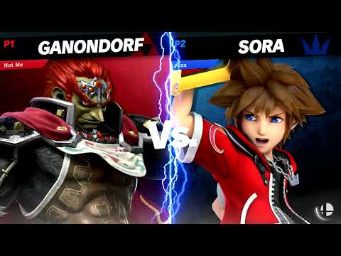 TRT #83 WR1: Goteem (Ganondorf) vs Ganron (Sora)