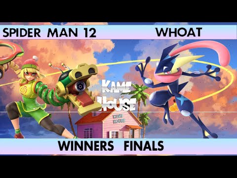 4o4 Kame House MIDLEVEL SLUMS 23 - Spider man 12 (Min Min, King K Rool) vs WHOAT (Greninja) - WF