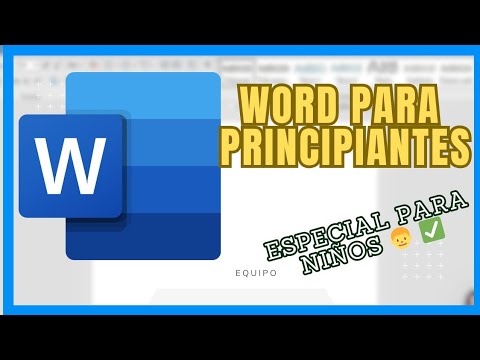 TUTORIAL DE WORD PARA NIÑOS 🖱️💻2023👩‍💻[FACIL][PRINCIPIANTES]✔️✔️✔️
