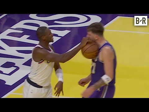 Kris Dunn Pushes Ball Into Luka Doncic & Gets Ejected