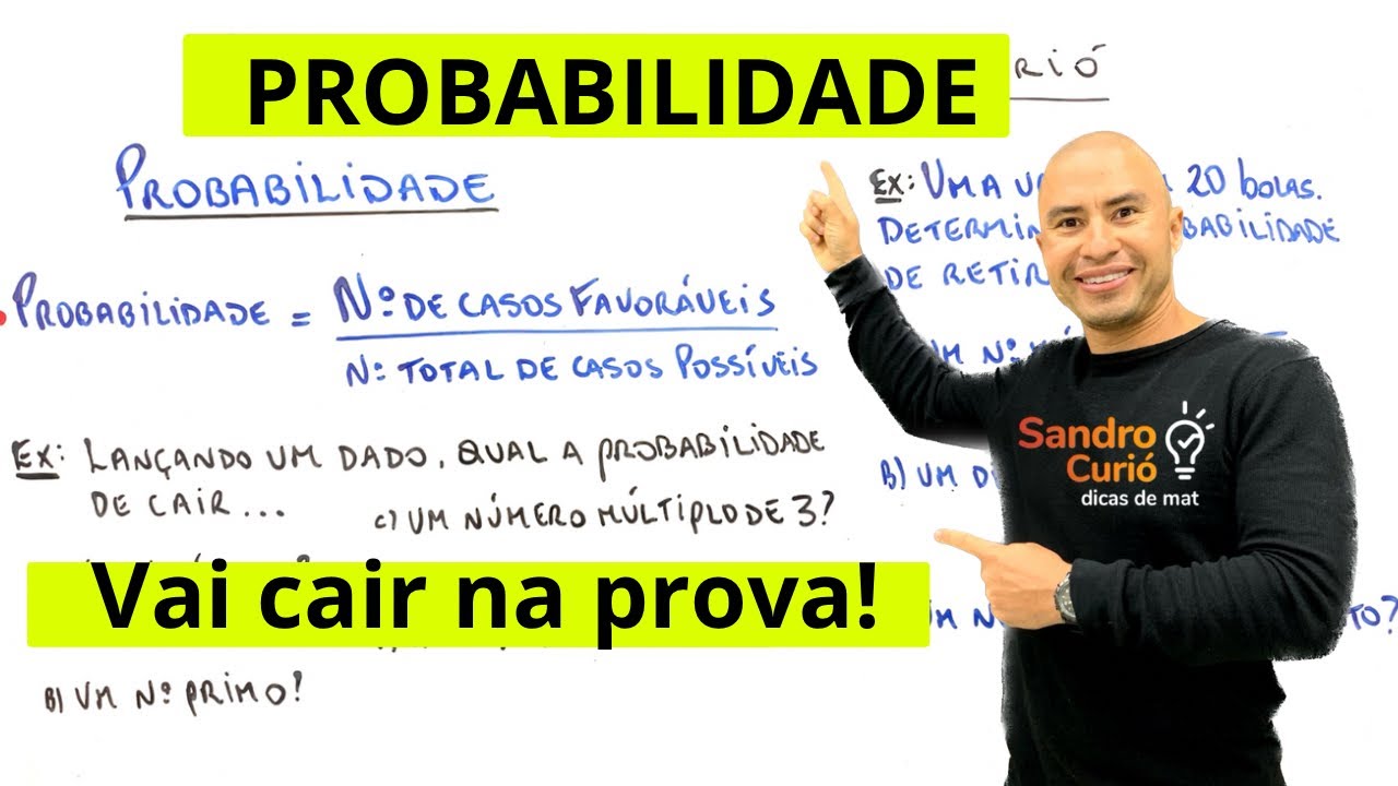 PROBABILIDADE MATEMÁTICA | RÁPIDO e FÁCIL