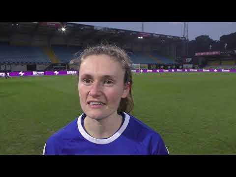 Emma Van Britsom na KVC Westerlo Ladies - KAA Gent Ladies on 01.03.2025