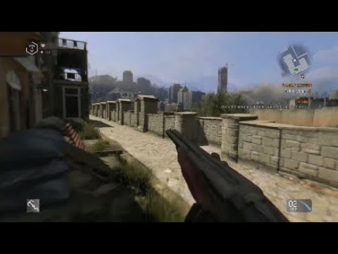Dying light parkour/zombie killing!!