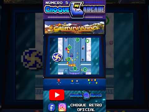 Choque Arcade #5: Gemini Wing - Tecmo - #arcade #retrogaming #juegosretro Choqueretro