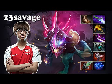 23savage - Slark Safelane | Dota 2 7.30d Gameplay