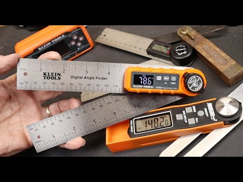 What's Your Angle: Klein Digital Angle Finder makes it simple.  Features, affordable, and orange!
