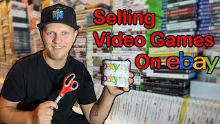 Selling Video Games and Media Online on Ebay for PROFIT in 2021