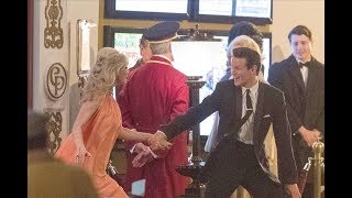 Съемки "Прошлой ночью с Сохо" на английском языке 2020