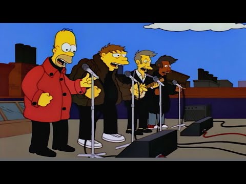 Be Sharps: Baby on Board | Homer's Barbershop Quartet - Season 5 Episode 1 | The Simpsons Song