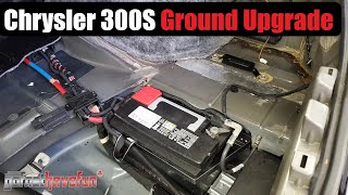 Chrysler 300S / Dodge Charger Electrical Ground Upgrade (Big 3) | AnthonyJ350