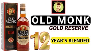 Old Monk Gold Reserve Rum Review | Old Monk 12 years.