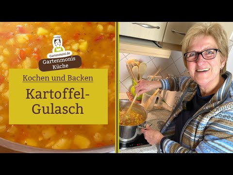 🥔 Gartenmoni's potato goulash - vegetarian or with sausages