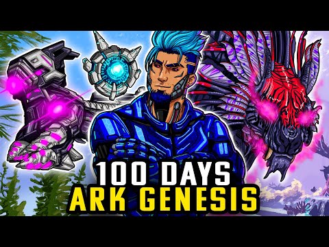 100 Days in Ark Survival Evolved Challenge [Genesis 2]