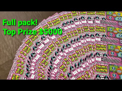 Full Book | Pa Lottery | Double Match | Top Prize $5000