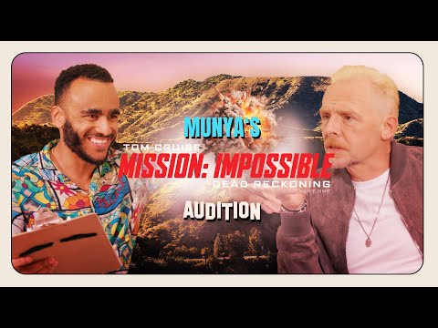 Munya Auditions to Become Simon Pegg in Mission Impossible  | The Understudy