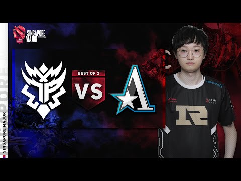 Thunder Predator vs Aster Game 1 (BO2) | One Esports Singapore Major GroupStage