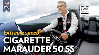 [ITA] 105 NODI !!! CIGARETTE MARAUDER 50 SS - Prova - The Boat Show
