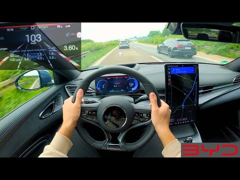 BYD Seal Excellence 💨 | LAUNCH CONTROL | TOP SPEED | Autobahn |