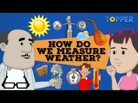 Weather | Instruments to measure Weather | Class 8th Biology |