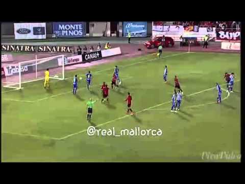 Gol del Mallorca , Pereira ( Insta:@real_mallorca)