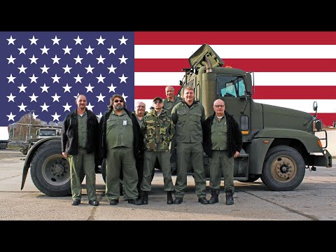 German Truckers support the US Army