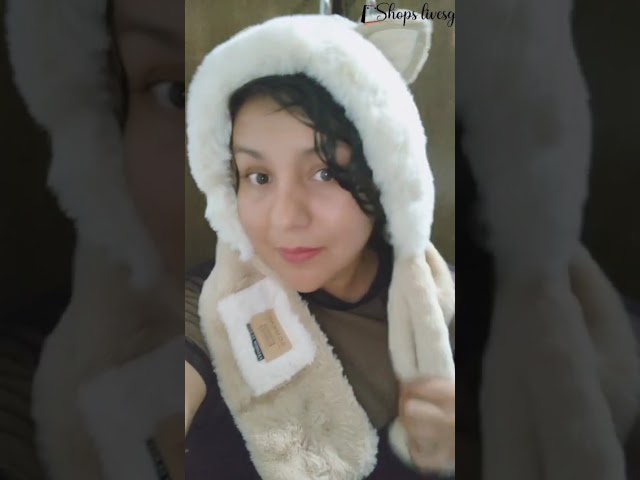 Vídeo relacionado con AYPOW Mujer Invierno Gorro de Punto y Bufanda con Capucha, 2 en 1 Térmicos Prueba de Viento Ajustable Pasamontañas, Moda Ocio Pullover Calentador de Cuello para Deportes al Aire Libre Diario Correr