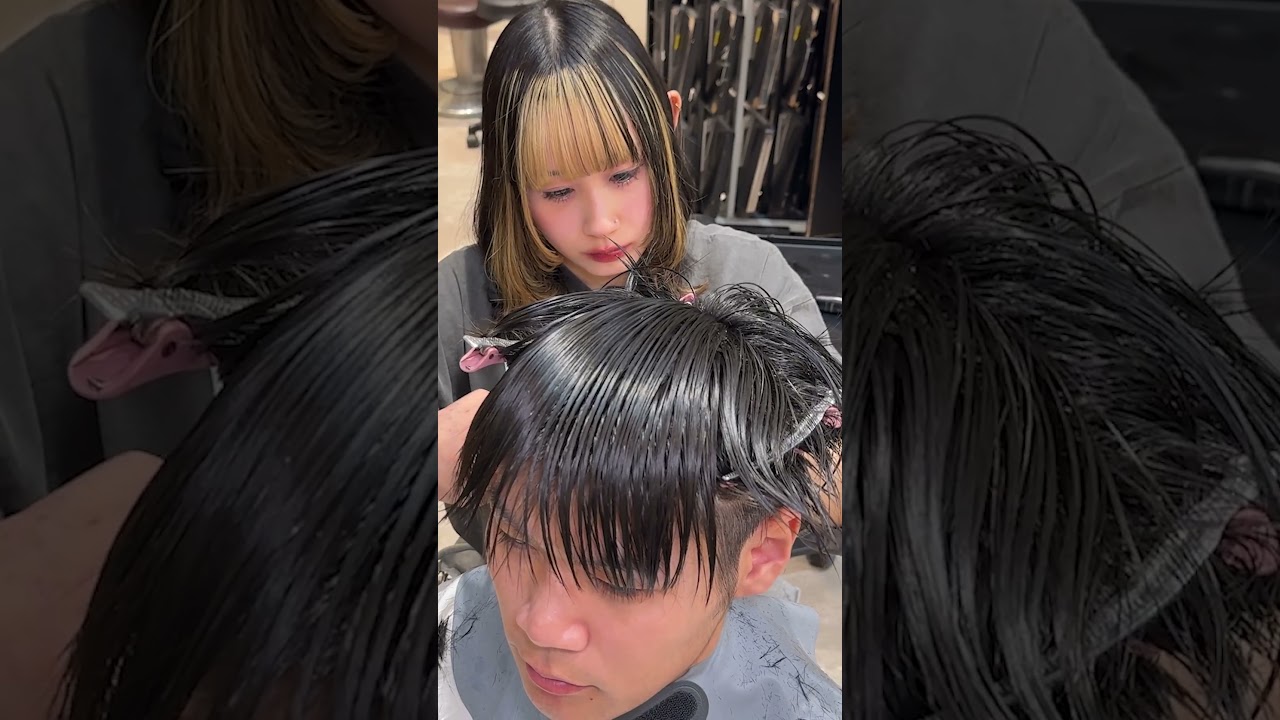 ASMR💈Ultimate Japanese Shampoo & Haircut Experience | Sky Re-beau Kinshicho #haircut #asmrvideo