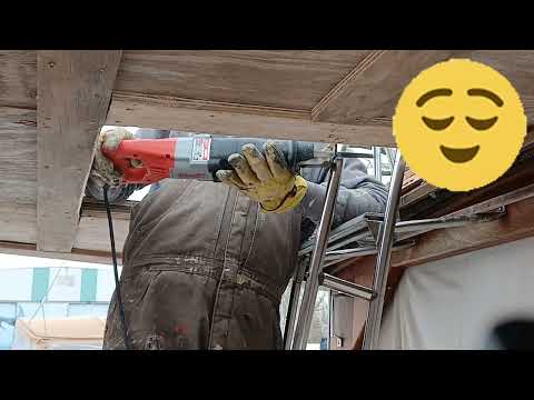 1/5. Part 6. Building the hardtop #boatrenovation #hardtop #classicboat #boatrepairs 