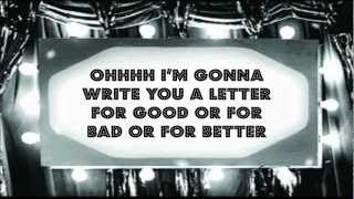 Clairy Browne & the Bangin Rackettes - Love Letter Lyrics