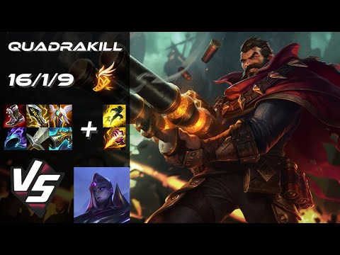 JUNGLE Graves vs Bel'Veth [QUADRAKILL] - NA Grandmaster Patch 14.13
