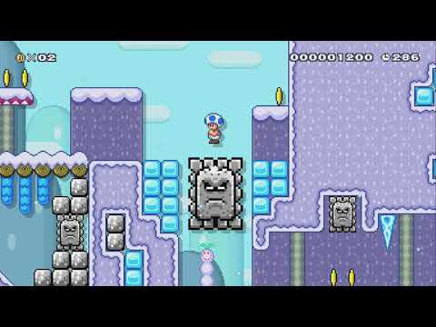 the very varying enemy mountain by Mr.Maker75 - Super Mario Maker 2 - No Commentary 1bx 1by