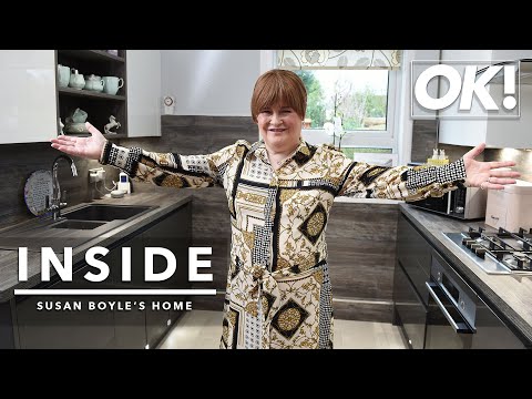 Inside Susan Boyle's humble Scotland home - OK! Magazine house tour