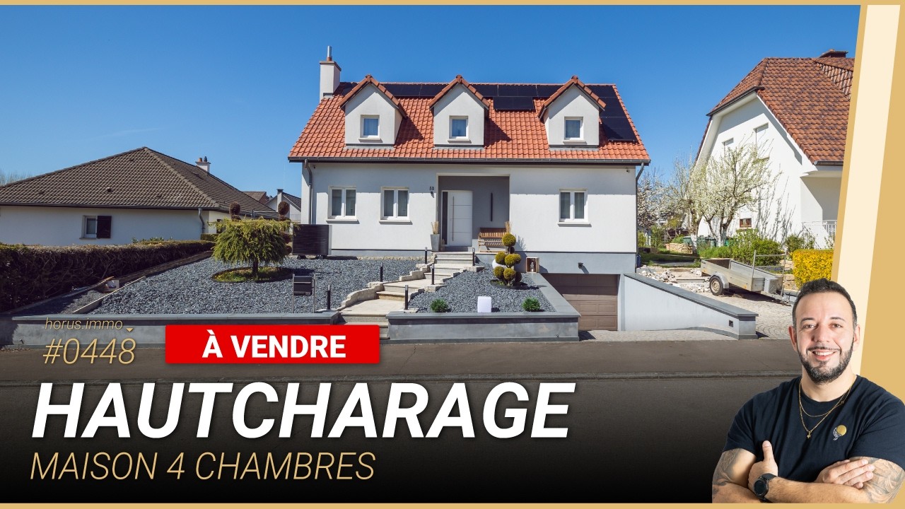 À VENDRE  - Maison 4 chambres à Hautcharage 💛🌞🦅