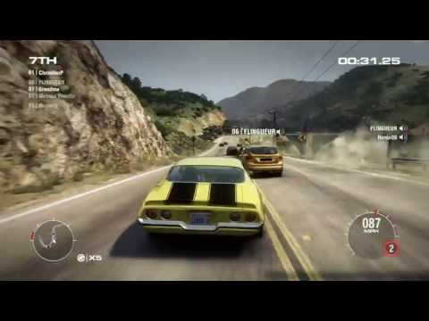 GRID 2 PC Multiplayer Race Gameplay: Tier 1 Upgraded Chevrolet Camaro Z28 in California, Big Sur