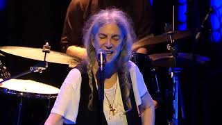 Patti Smith – 2024, live – Because the night  – Wed.,  the 10th of July 2024 – Paradiso, Amsterdam