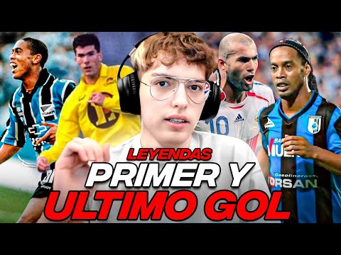 DAVOO XENEIZE REACCIONA AL PRIMER Y ULTIMO GOL DE CADA LEYENDA DEL FUTBOL (ZIDANE, HENRY, RIQUELME)