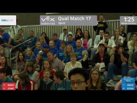 2017 VRC-MS Spir Q17 - 8065U 2148C vs 6842Z 6318A - 45 to 15