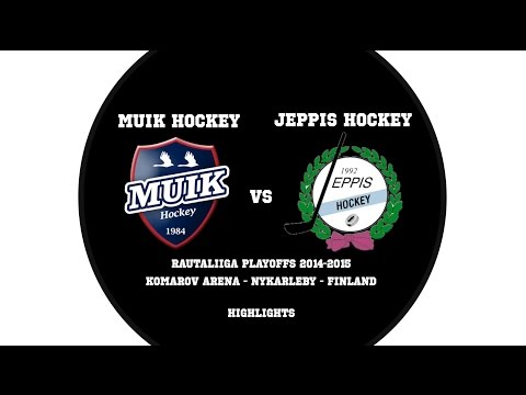 Muik Hockey - Jeppis Hockey : Highlights Playoffs : 07.03.2015