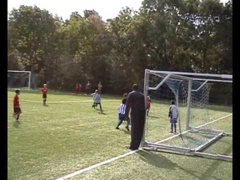 1e wedstrijd VV Nieuwerkerk F2 29 augustus 2009