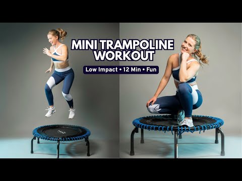 12-Min Rebounder Workout for Lymphatic Drainage | Low Impact Cardio That Feels Like a Dance Party