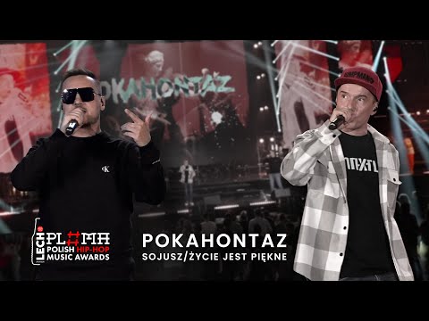 Pokahontaz - Sojusz/Życie jest piękne | Live at Lech Polish Hip-Hop Music Awards Płock 2022